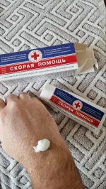 Крем-бальзам от синяков и ушибов Скорая помощь фото