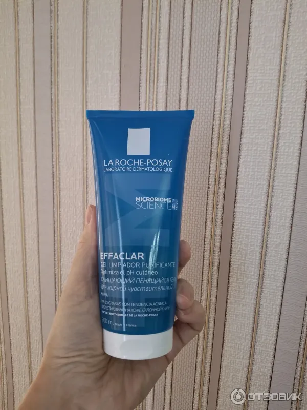 Очищающий гель для умывания La Roche-Posay Effaclar для жирной и чувствительной кожи фото