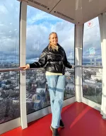 Колесо обозрения "Солнце Москвы" на территории ВДНХ (Россия, Москва) фото