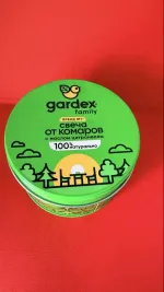 Свеча от комаров Gardex фото