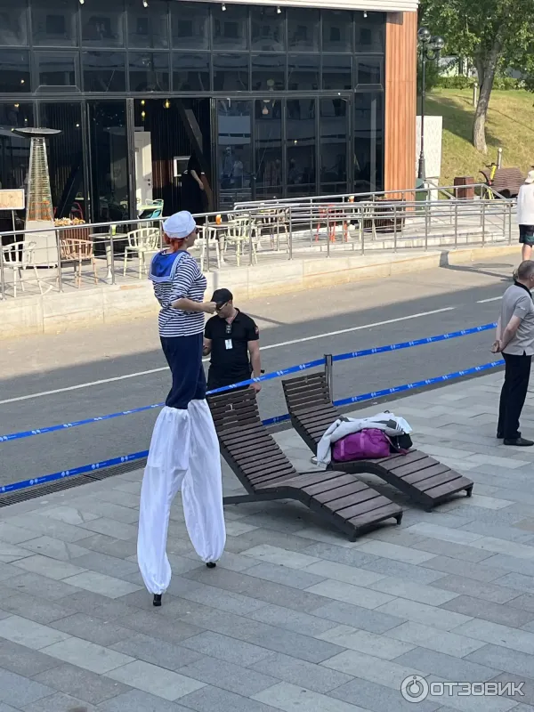 Аниматоры на причале