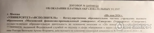 Университет Синергия фото
