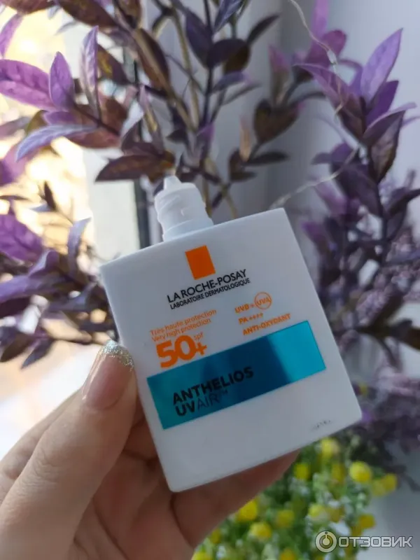 Легкий солнцезащитный флюид для лица La Roche-Posay Anthelios Uvair SPF50PA фото
