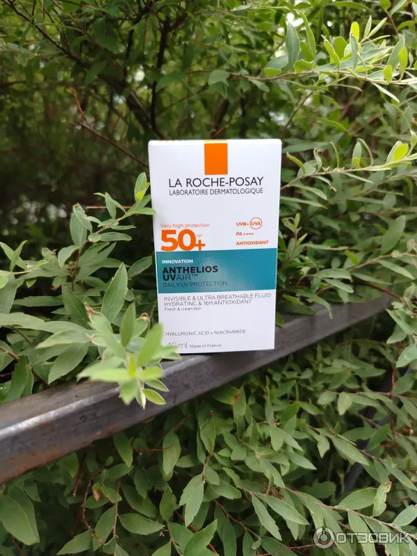 Легкий солнцезащитный флюид для лица La Roche-Posay Anthelios Uvair SPF50PA фото