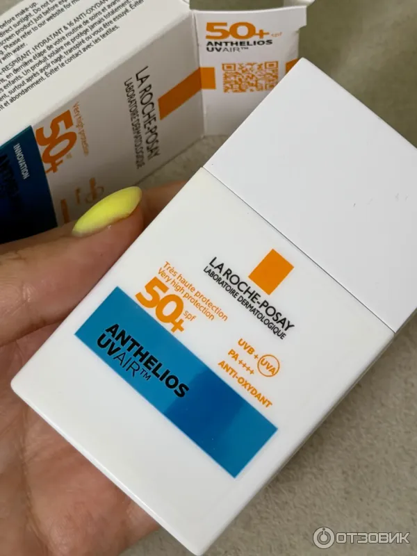 Легкий солнцезащитный флюид для лица La Roche-Posay Anthelios Uvair SPF50PA фото