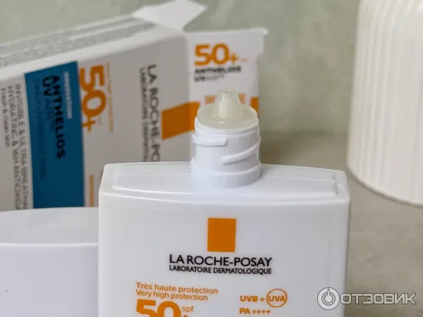 Легкий солнцезащитный флюид для лица La Roche-Posay Anthelios Uvair SPF50PA фото