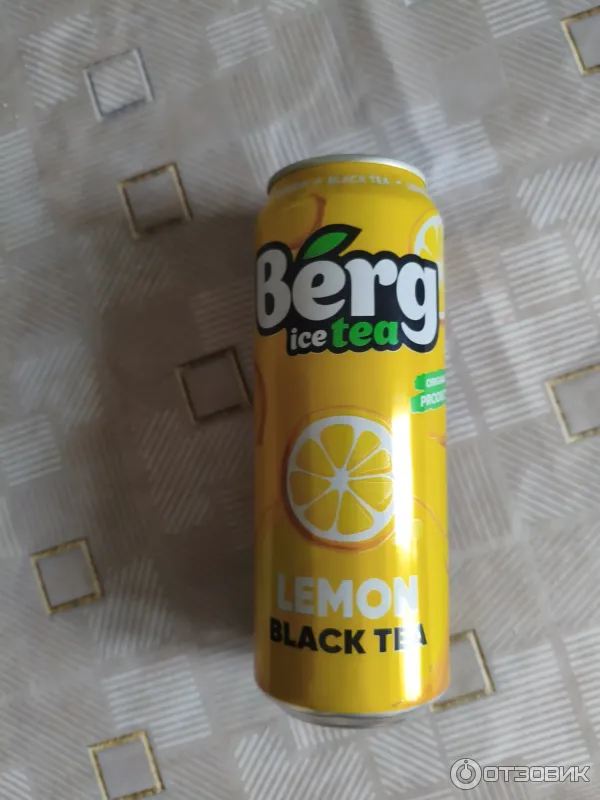 Отзыв о Черный чай с лимоном Berg ice tea | Неплохой чаек