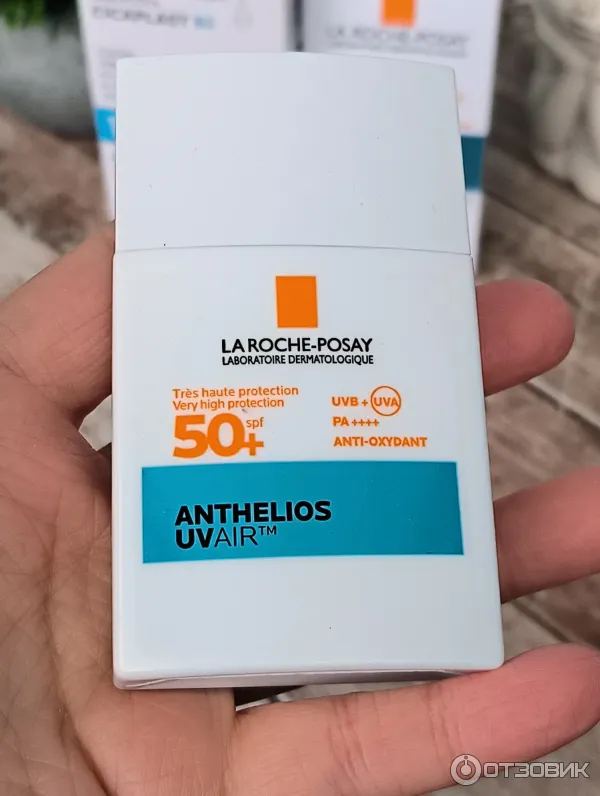 Легкий солнцезащитный флюид для лица La Roche-Posay Anthelios Uvair SPF50PA фото