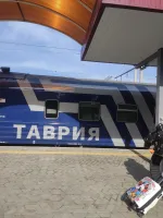 Железнодорожный вокзал Симферополя (Россия, Крым) фото