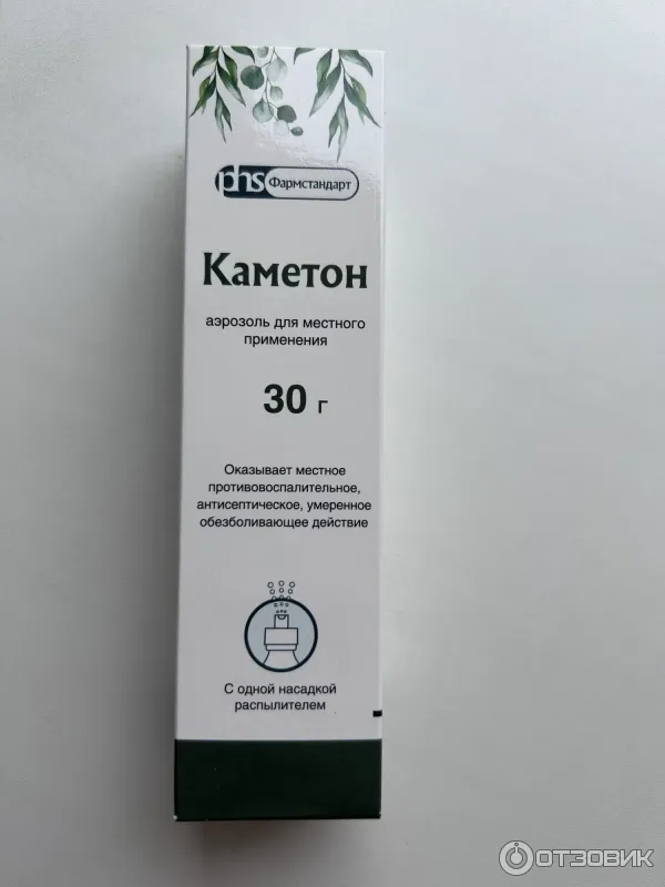 Аэрозоль для горла Фармстандарт Каметон фото