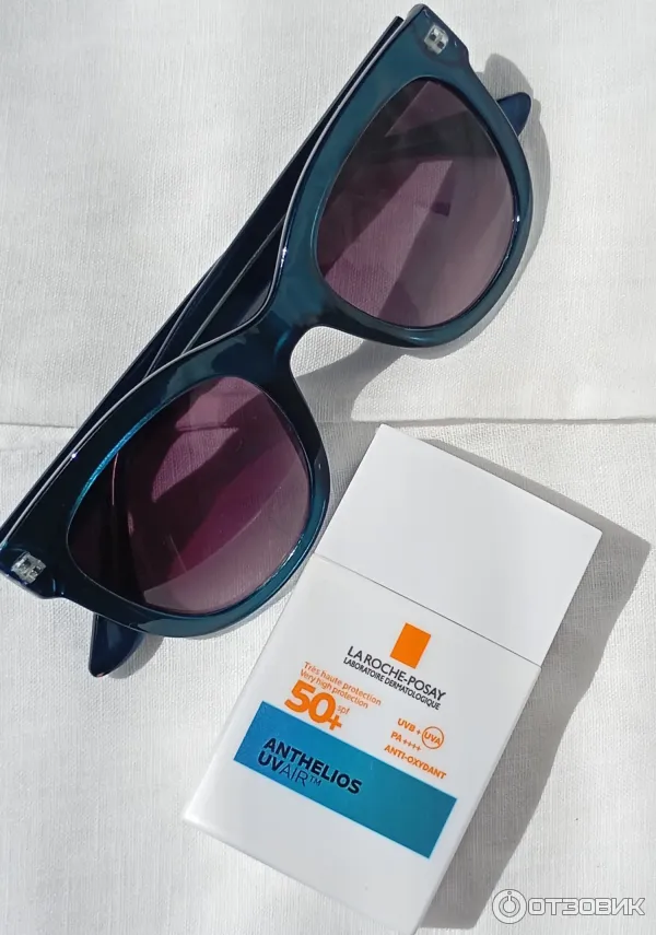 Легкий солнцезащитный флюид для лица La Roche-Posay Anthelios Uvair SPF50PA фото