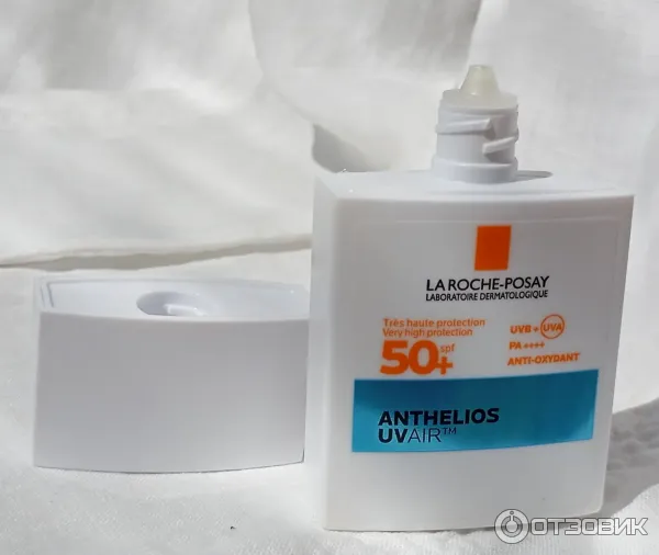 Легкий солнцезащитный флюид для лица La Roche-Posay Anthelios Uvair SPF50PA фото