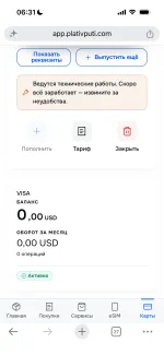 Виртуальная карта "Плати в пути" фото