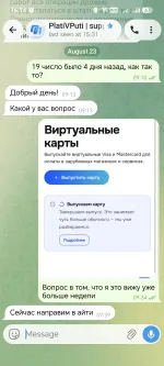 Виртуальная карта "Плати в пути" фото